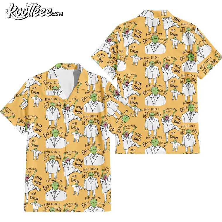 Kermit Singing Once In A Lifetime Hawaiian Shirt And Shorts