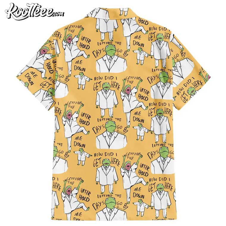 Kermit Singing Once In A Lifetime Hawaiian Shirt And Shorts