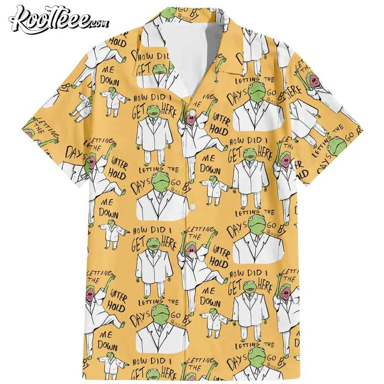 Kermit Singing Once In A Lifetime Hawaiian Shirt And Shorts