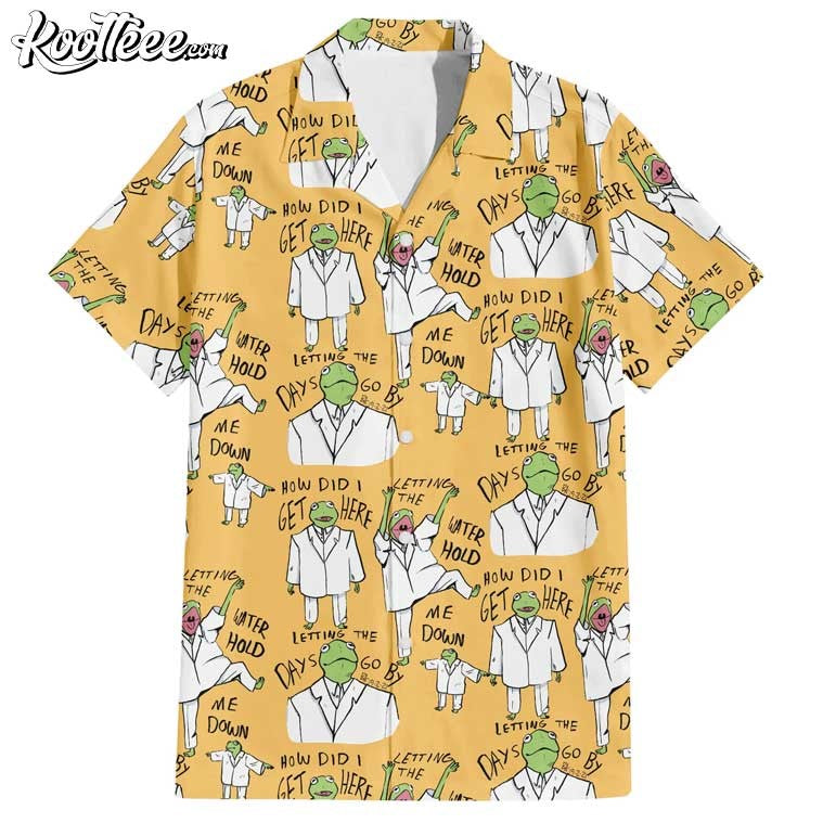 Kermit Singing Once In A Lifetime Hawaiian Shirt