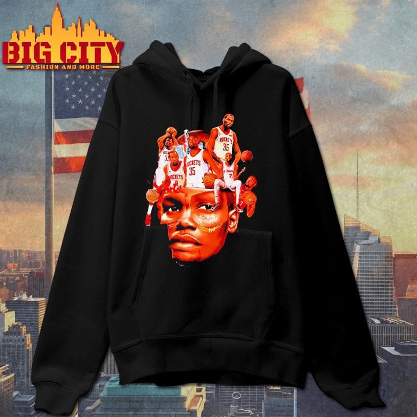 Kevin Durant Houston Rockets big head graphic Shirt