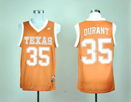 Kevin Durant 35 Dark Orange NCAA Texas