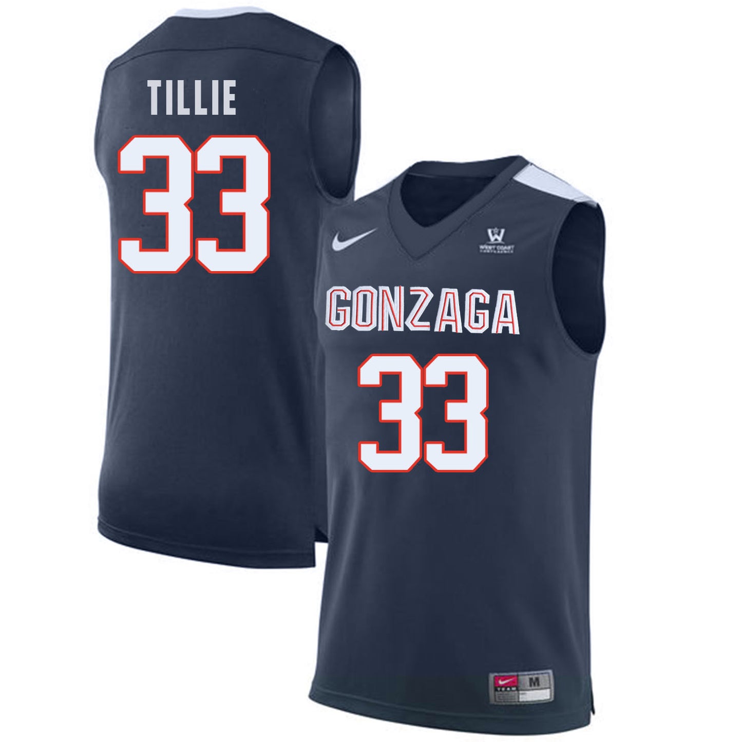 Killian Tillie 33 Navy