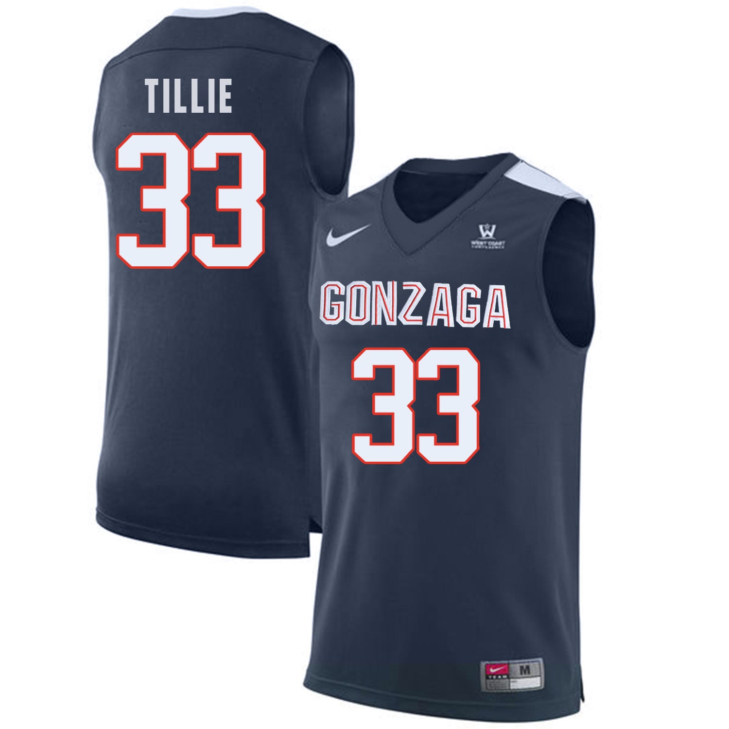 Killian Tillie 33 Navy