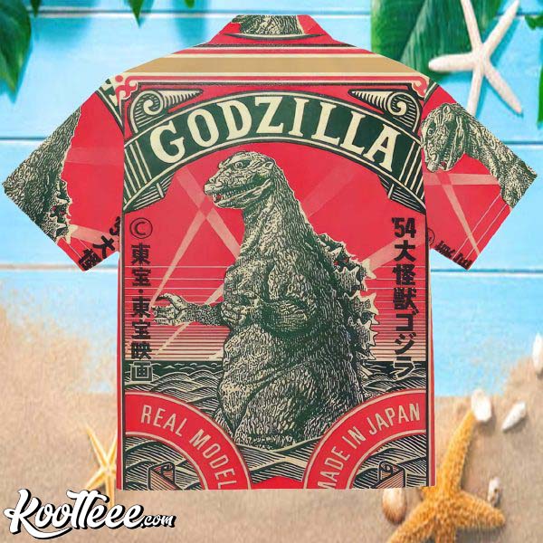 King Of Monster Godzilla Hawaiian Shirt