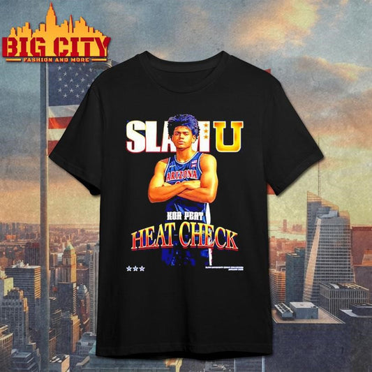 Koa Peat Arizona Wildcats Heart Check SlamU Shirt