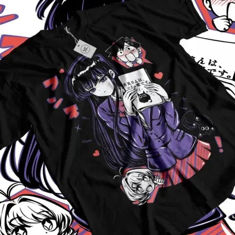 Komi san Can't Communicate T-Shirt,hitohito,omoharu,ren,anime,manga,all size