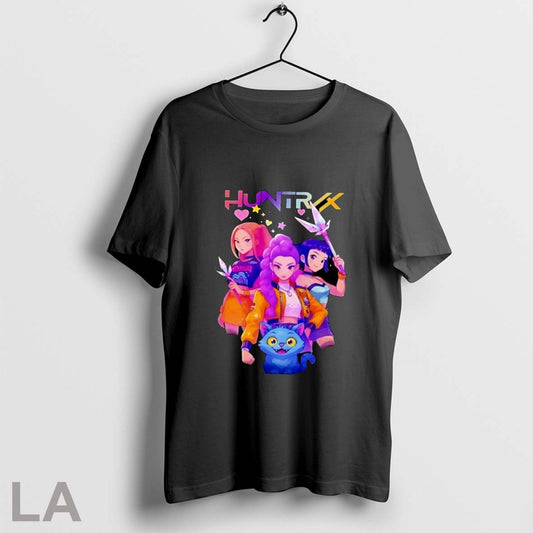 Kpop Demon Hunter Huntrix Girl Graphic Movie Merch T Shirt