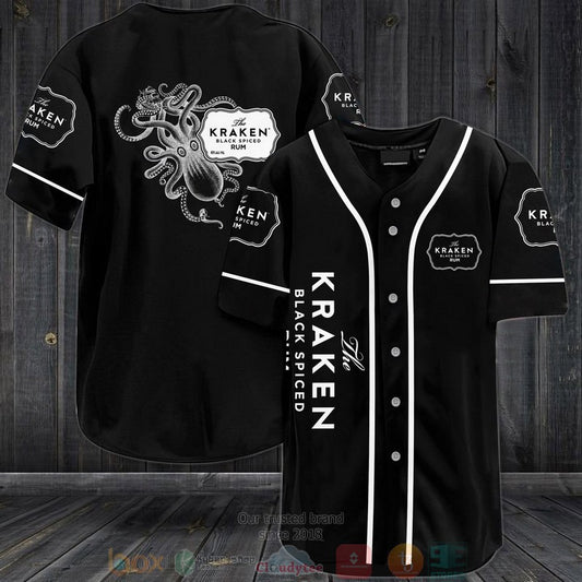 Kraken Black Spiced Rum Baseball shirt