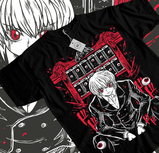 Kurapika Hunter X Hunter T-Shirt S-4XL Killua Zoldyck Hisoka Gon Graphic Tee Tshirt S-4XL