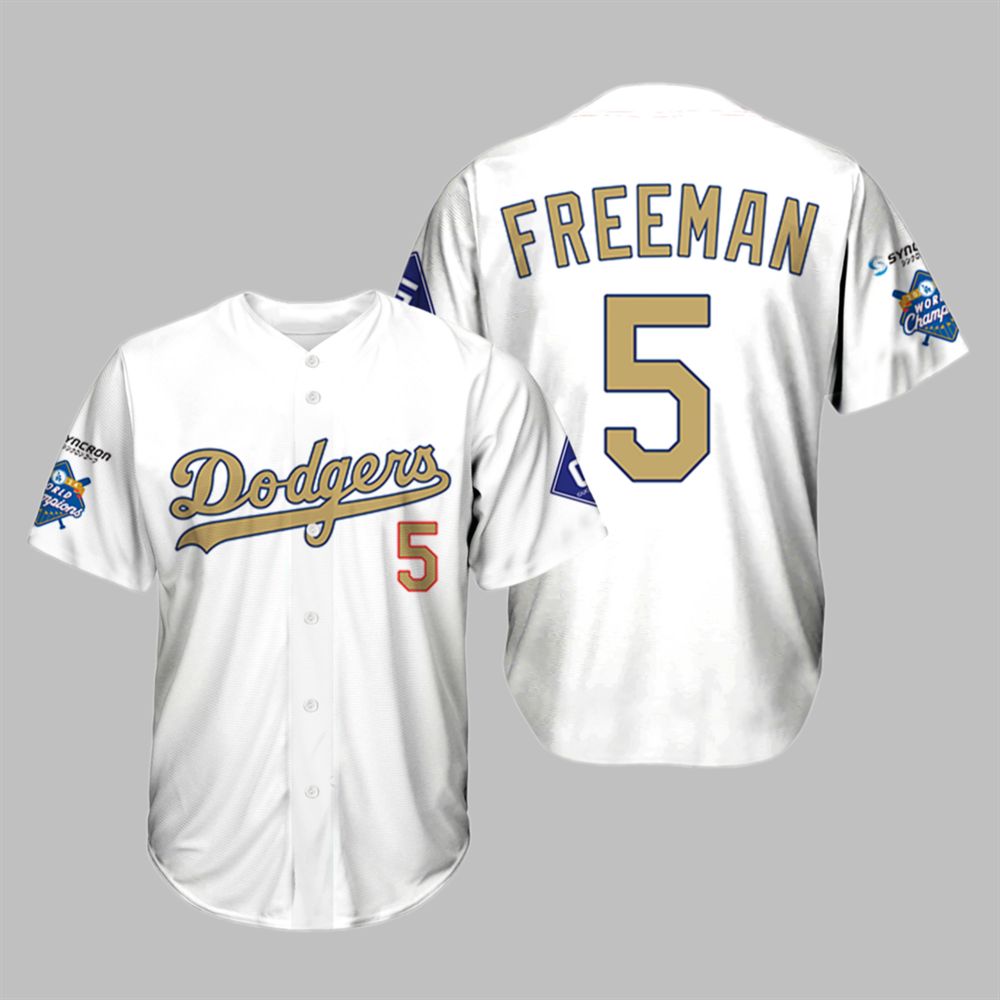 LA Dodgers Gold Player Jerseys Giveaway 2025 - Grishko.com