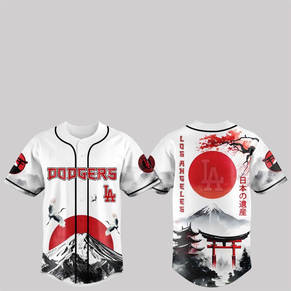 LA Dodgers Japanese Heritage Night 2025 Jersey - Grishko.com