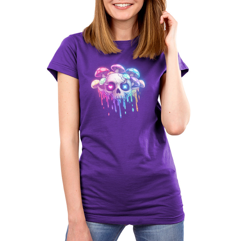 Drippy Rainbow Skull