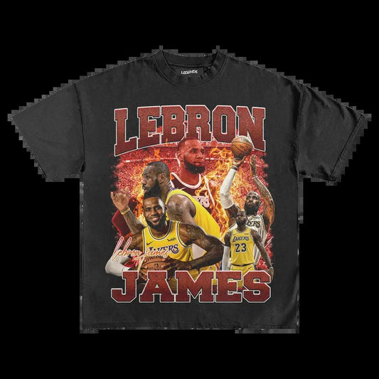 LEBRON JAMES  Tee | Vintage Tee Graphic T-Shirt Sweatshirt Hoodie | Sport Tee - Gift For Fan 1