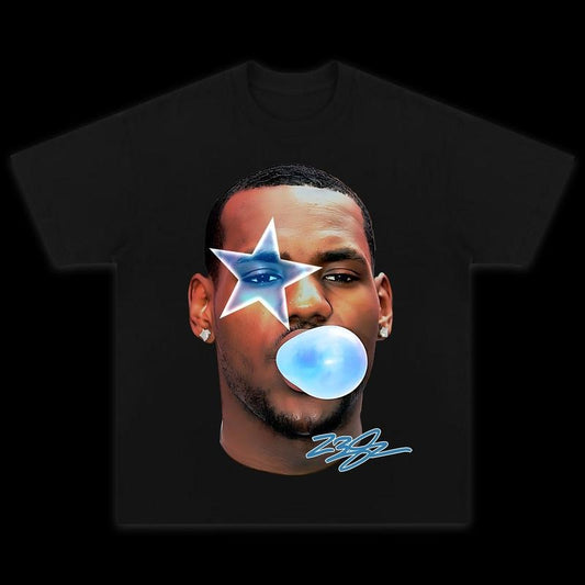 LEBRON JAMES BIG FACE GRAPHIC TEE - STREETWEAR