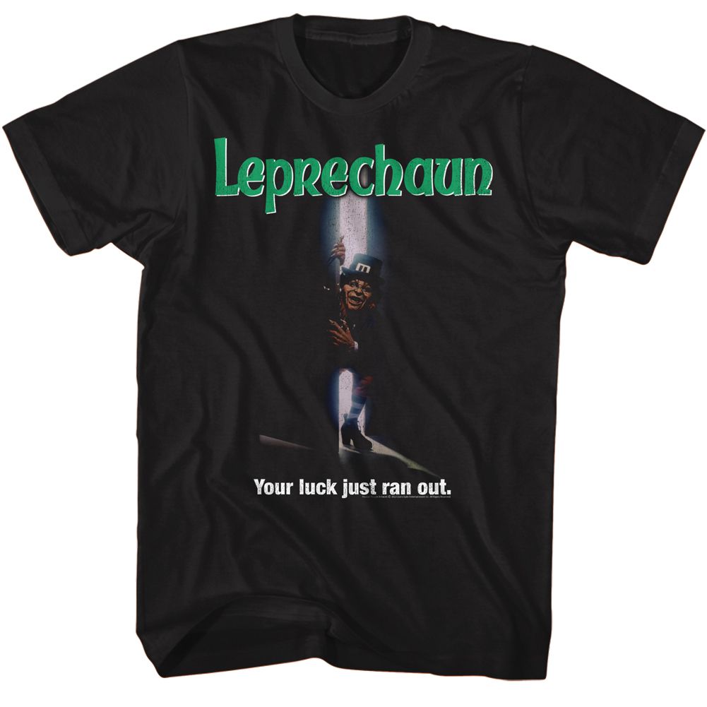 Leprechaun - Poster Ish - American Classics - Solid Black Adult Short Sleeve T-Shirt