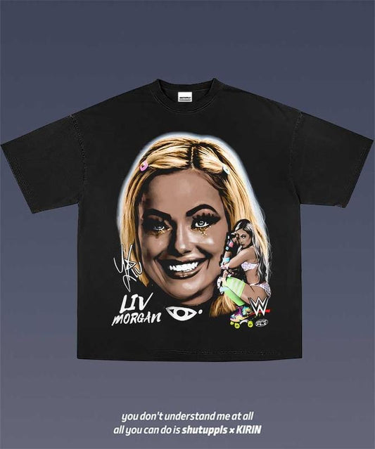 LIV MORGAN 1.0 TEE | VINTAGE TEE GRAPHIC T-SHIRT SWEATSHIRT HOODIE | SPORT TEE | GIFT FOR FAN