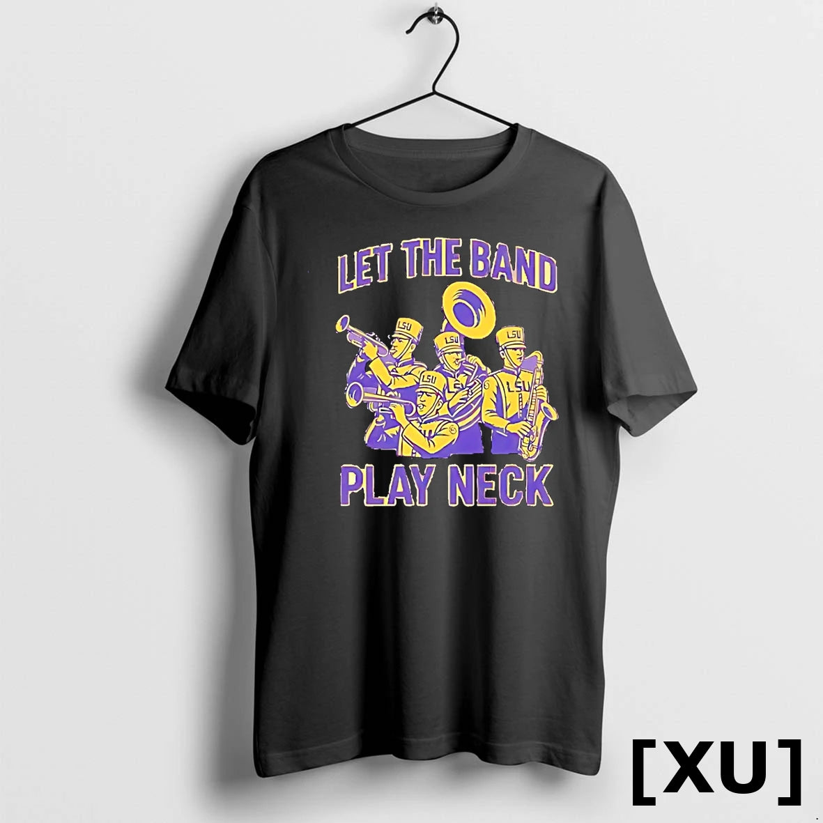 Lsu Football Let The Band Play Neck Tshirts Sweater