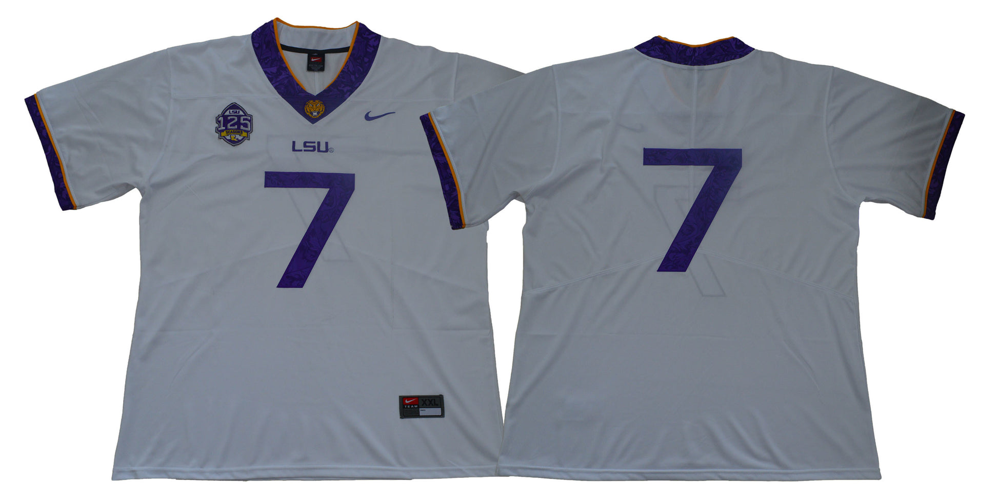 LSU 7 White