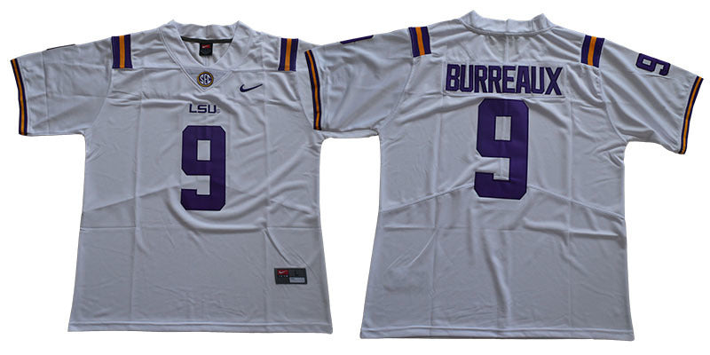 LSU Burreaux 9 White