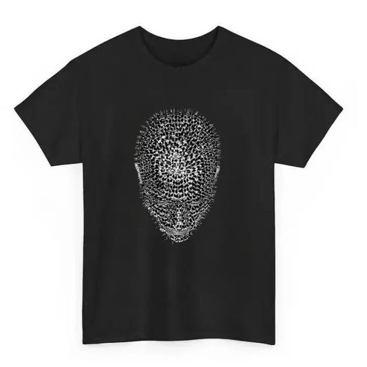 Label Dot Nail Male Head Display Content Graphics T-Shirt, Sweatshirt, Hoodie Size S- 3XL,Gift For Women Top Womenswear Underwear Humen Summer