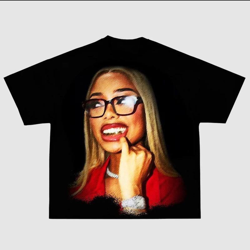 Lady Tee, Lady Tee Cotton Fabric Hoodie, Sweatshirt | InkThreadWorks.com