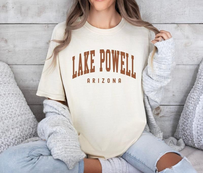Lake Powell Shirt, Lake Powell Arizona Shirt, Lake Powell gift Souvenir, Women's Hiking TShirt, Group Shirts Travel Gift...
