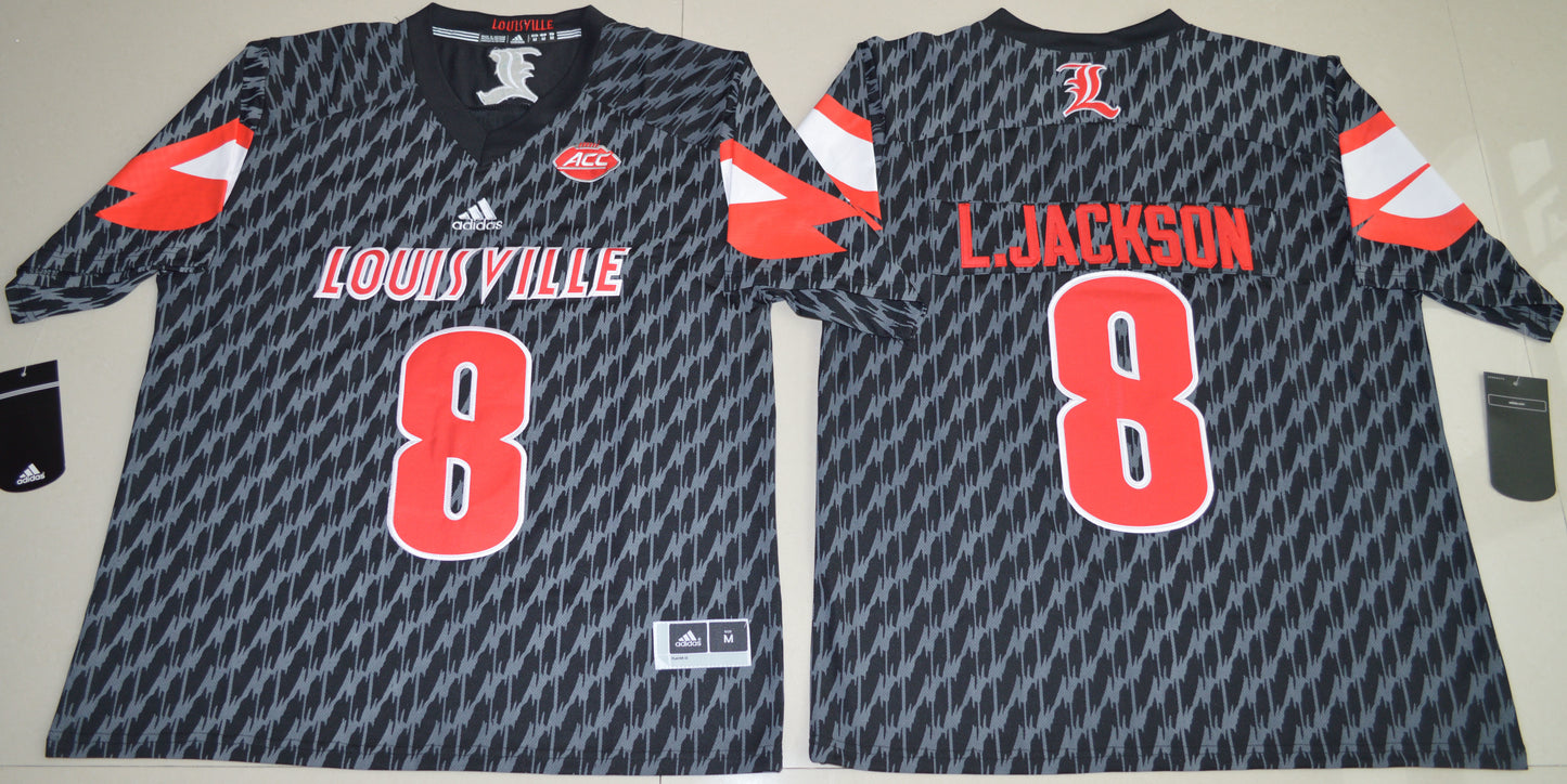 Lamar Jackson 8 Black 2016