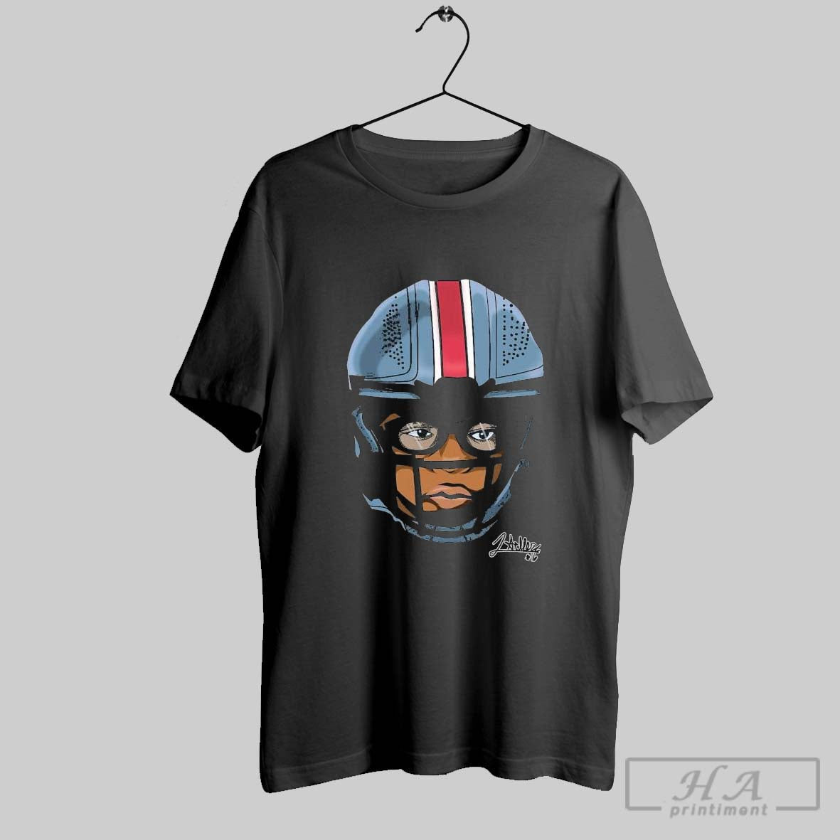 Lanorris Sellers Helmet Signature T Shirts