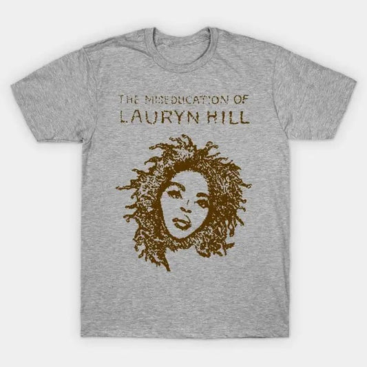 Lauryn Hill T Shirt Vintage Graphic The Miseducation of Lauryn Hill Menswear Top