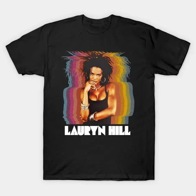 Lauryn Hill T Shirt Vintage Graphic lauryn hill retro Menswear T-Shirt