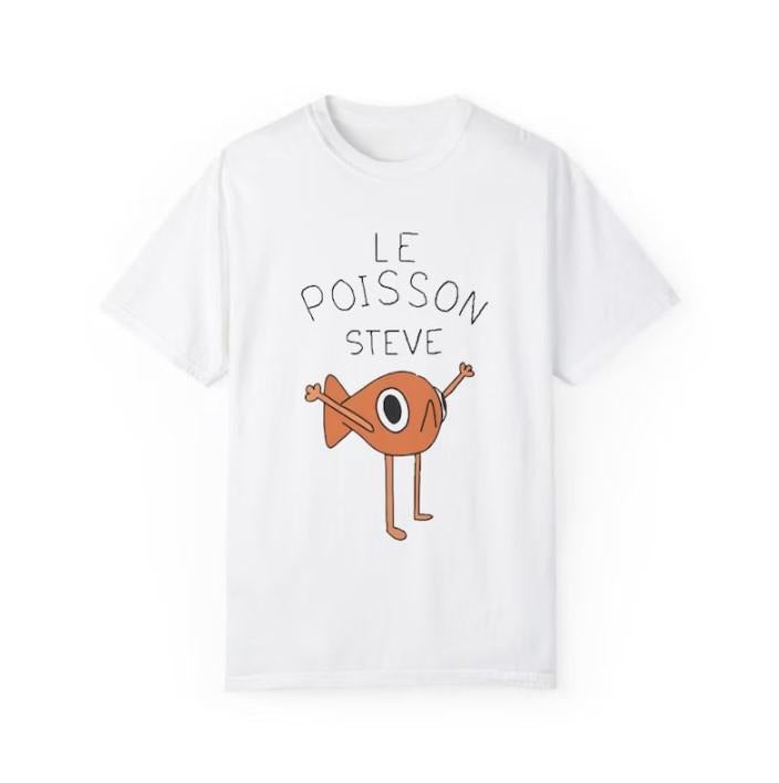 Le Poisson Steve T-Shirt Highlighting Meme and Playful Humor Style Hoodie, Sweatshirt | InkThreadWorks.com
