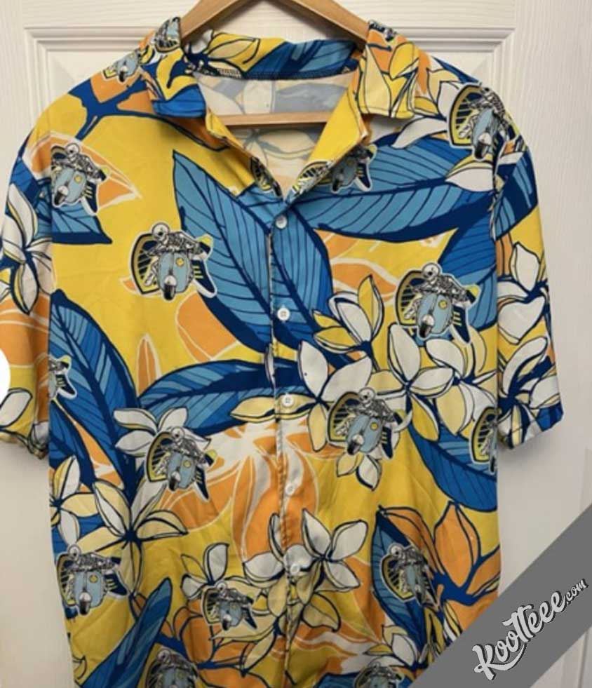 Leeds United Tropical Summer Hawaiian Shirt