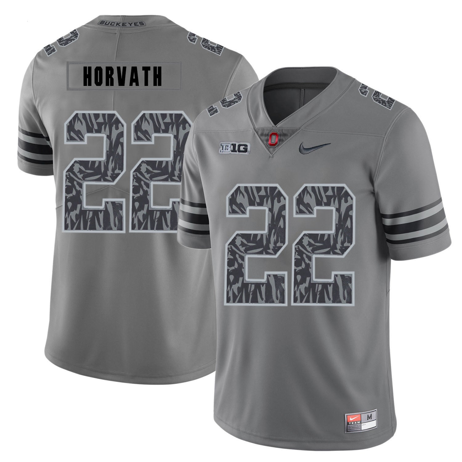 Les Horvath 22 Pattern Dark Gray