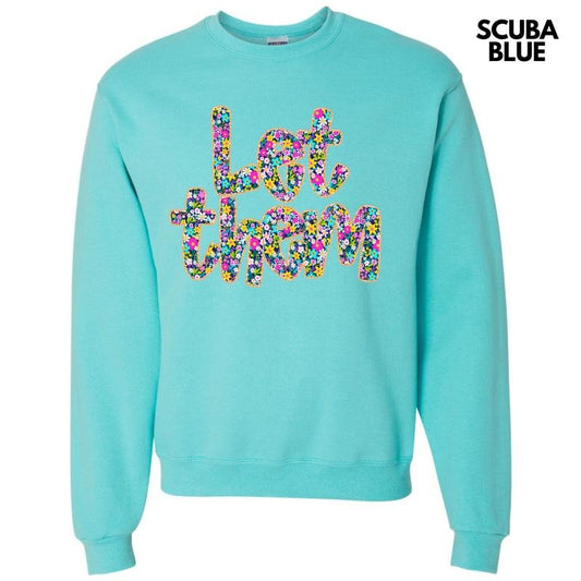 Let Them Ditzy Floral Sweatshirt 'NLB' T-Shirts, Hoodie | InkThreadWorks.com