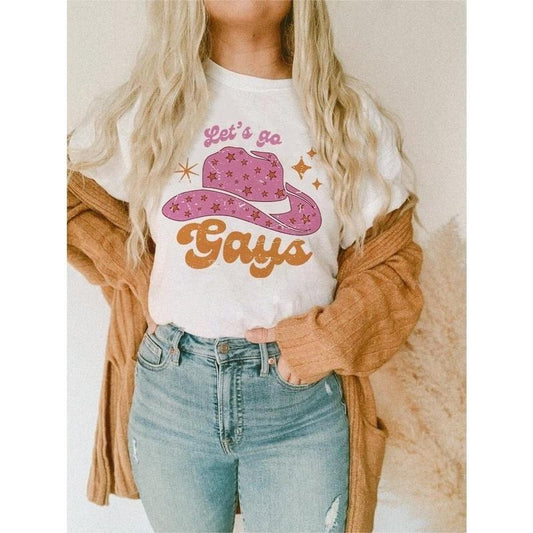 Let's Go Gays T Shirt Hoodie Sweater LGBTQ Pride Shirt Gay Pride Shirt Gay Shirt Retro Gay Shirt Grunge Gay Shirt LGBT...