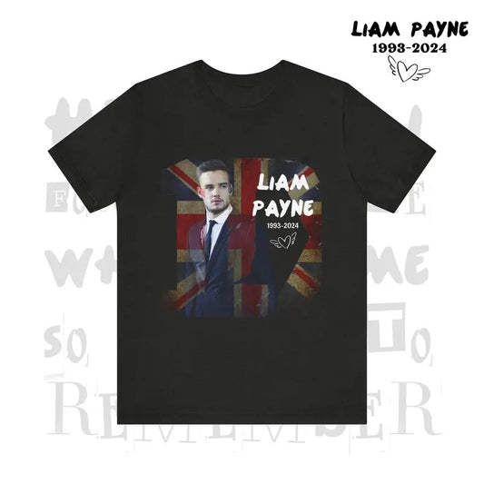 Liam Payne Tribute T-, One Direction Fan Tee, Uniex Jerey Short Sleeve, Memorial Thirt, Muic Band Merch, Liam Payne, Gone...