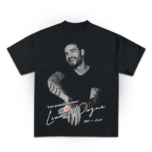 Liam Payne Tribute , In Memory Of Liam Payne T-hirt, Rip Liam Payne, One Direction Tribute, One Direction Fan...
