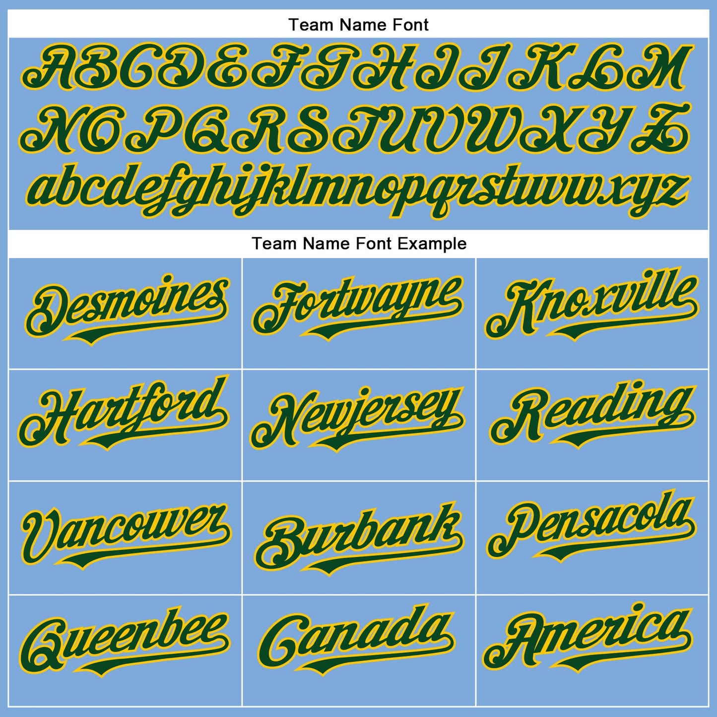 Custom Light Blue Green-Yellow Authentic Baseball Jersey