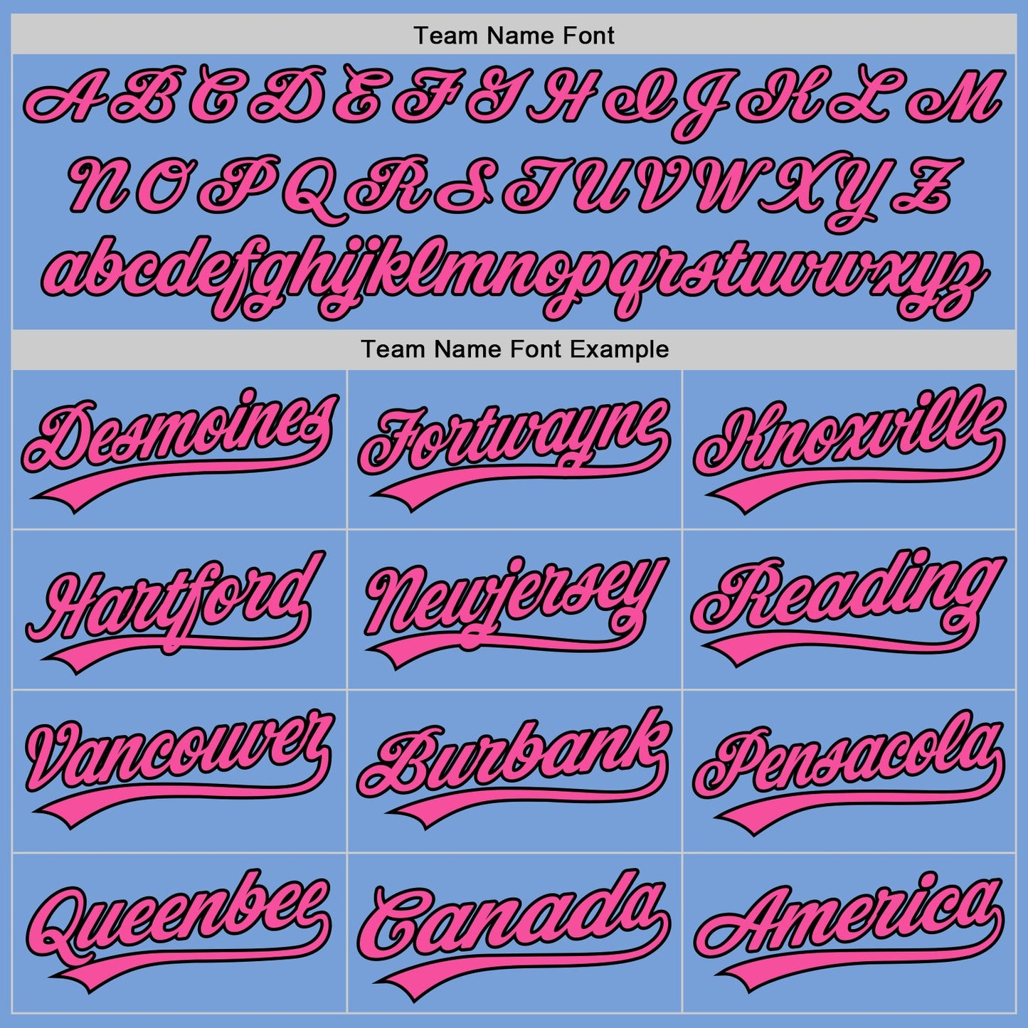 Custom Light Blue Pink-Black Authentic Baseball Jersey