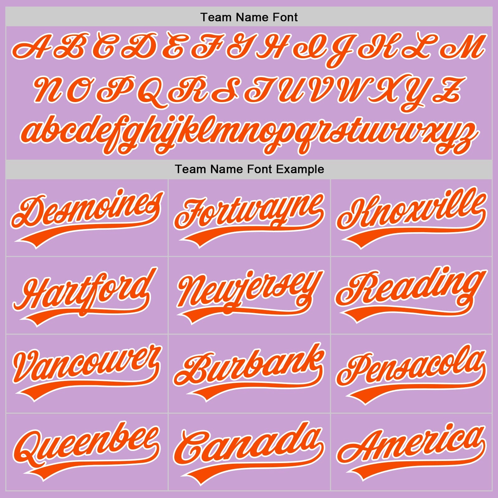 Custom Light Purple Orange-White Authentic Baseball Jersey