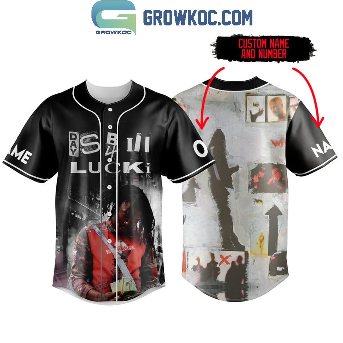 Lil Durk Yesterday Personalized Baseball Jersey