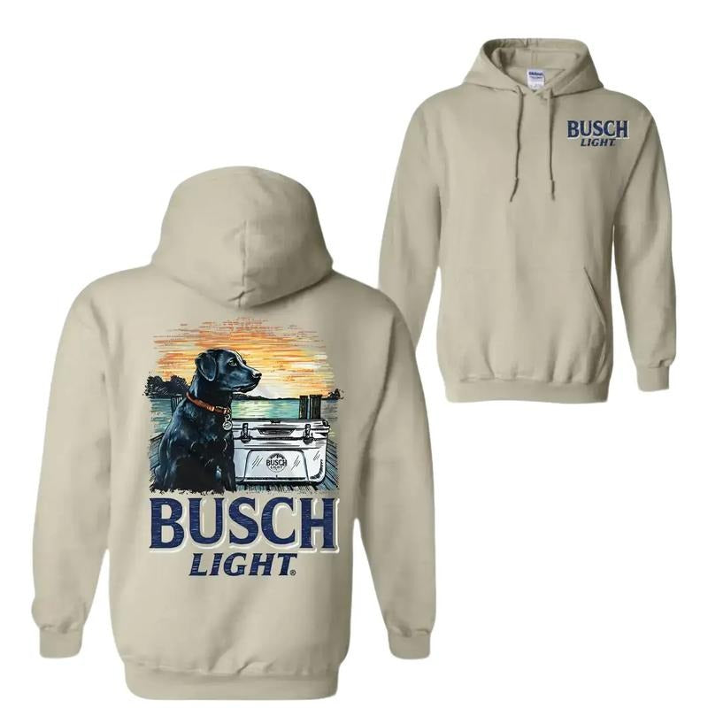 Limited Busch Light Men Best Friend Hoodie, Beer Lover Graphic Tees, For Men, For Women