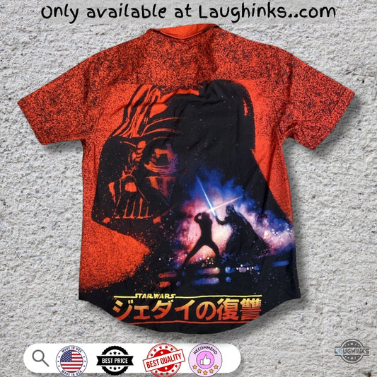 Limited Edition Revenge Of The Jedi Return Vader Hawaiian Shirt