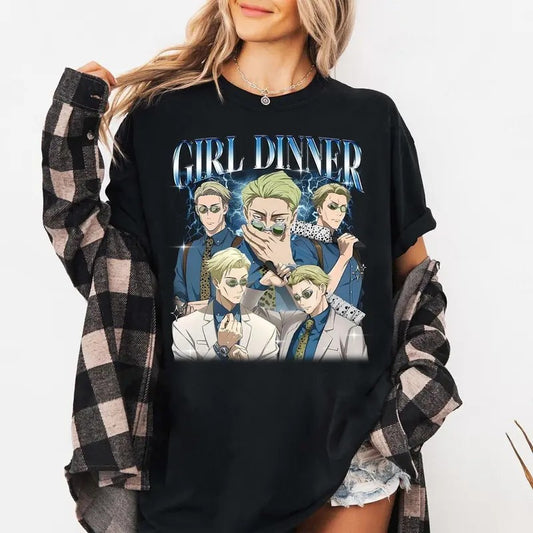 Limited Kento Nanami Shirt, Jujutsu Kaisen Anime Shirt, Gift for Him, Gift for Her, Girl Dinner Shirt Fans Streetwear Stylish