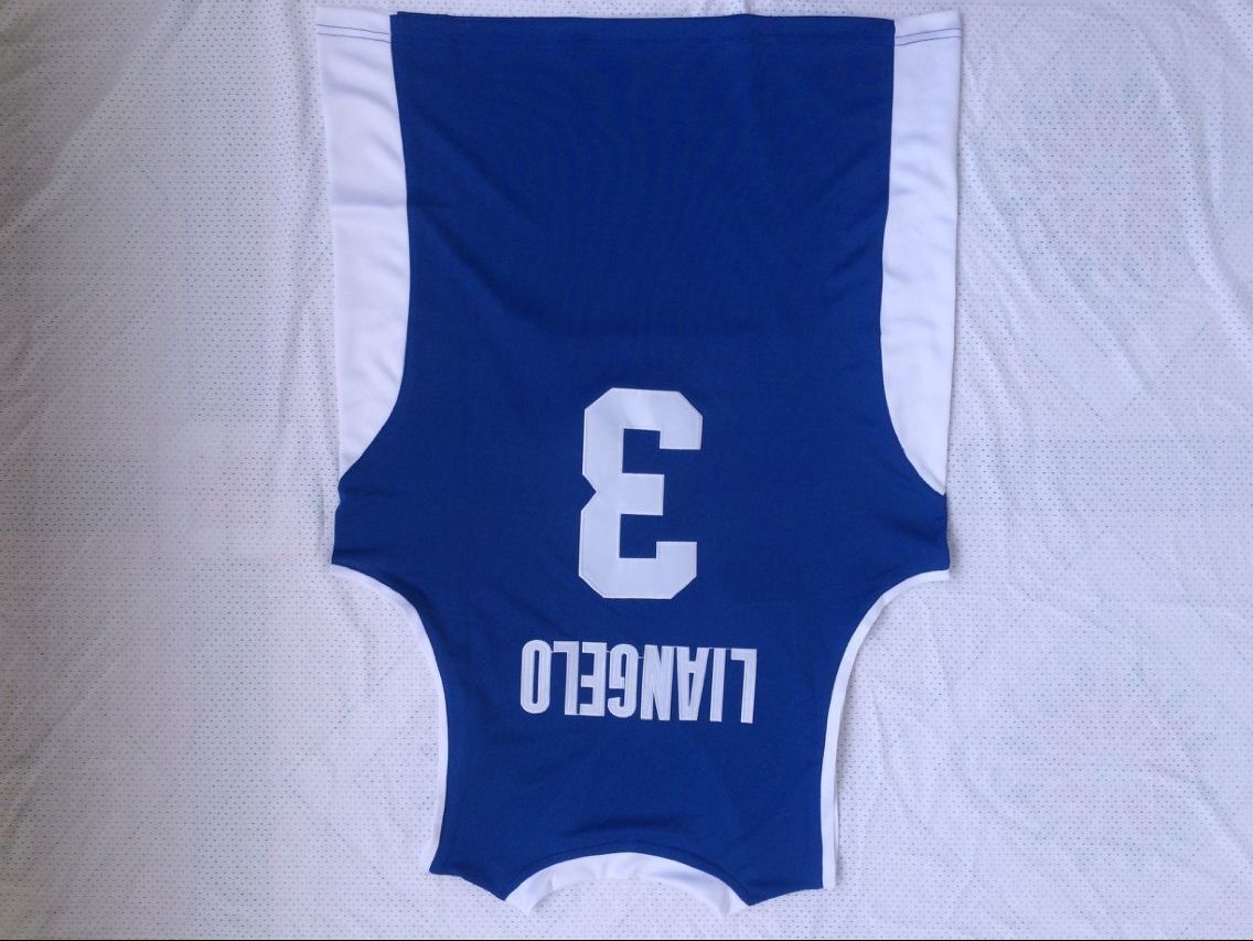 Lithuania Vytautas #3 LiAngelo Ball 3 # Jersey Blue Style 1