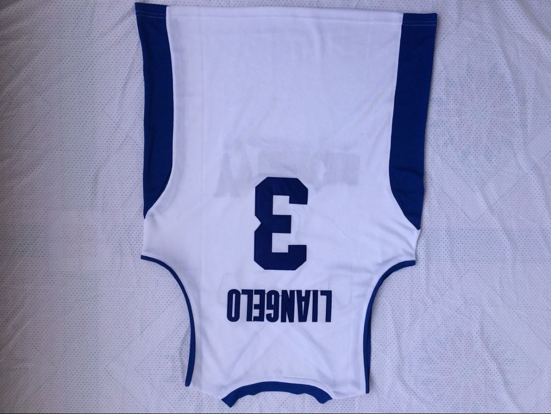 Lithuania Vytautas #3 LiAngelo Ball 3 # Jersey White Style 2
