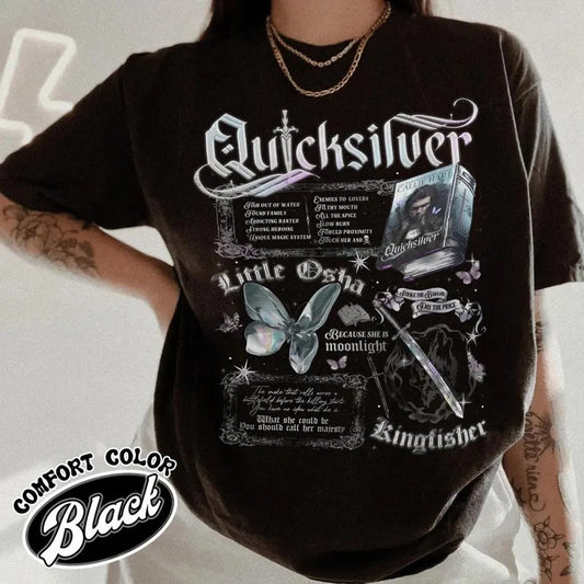 Little Osha Butterfly Shirt,Saeris Fane Shirt,Quicksilver Shirt,Kingfisher Shirt,Kingfisher Book,Little Osha Shirt,Quicksilver