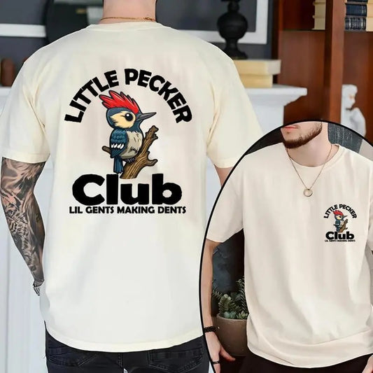 Little Pecker Club Men's T-shirt, Vintage Graphic Tee, Gift For Men , Unisex Shirt, T-Shirt for Men, for Women
