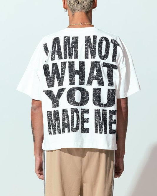 Loiter Repressed I Am Not What You Made Me T-Shirt Off White Trending Movie T shirt Vintage 90s T-shirt gift for Movie fans gift for him gift for her unisex T-shirt Urbanwear Shirt Casual Fabric
